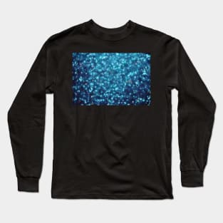 Blue Sparkles Long Sleeve T-Shirt